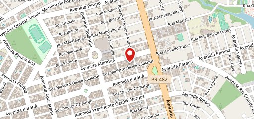 Choperia Pimenta Doce no mapa