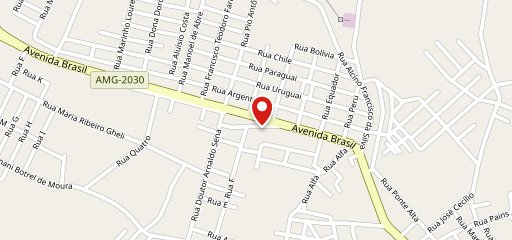 Chopp Brahma Express no mapa