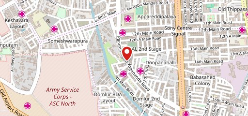 Chung Wah Indiranagar on map