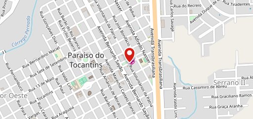 Churra's Burger no mapa