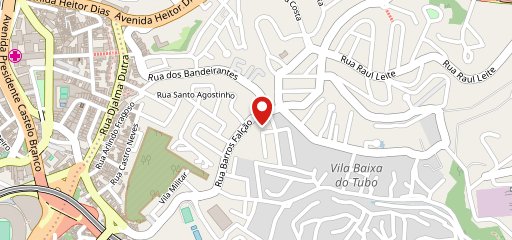 Churrascaria e pizzaria Carne na brasa no mapa