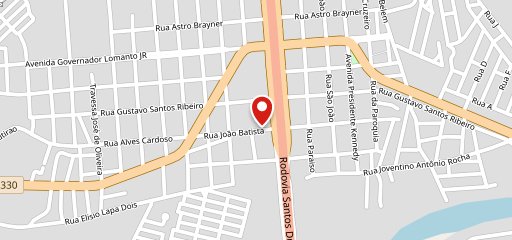 Churrascaria conveniência 24h dois irmãos no mapa