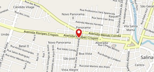 Churrascaria e Pizzaria Avenida no mapa