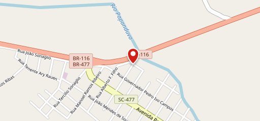 Restaurante Pousada Norte Sul no mapa