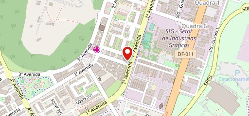 Cinco Estrelas - Casa De Pães Sudoeste no mapa