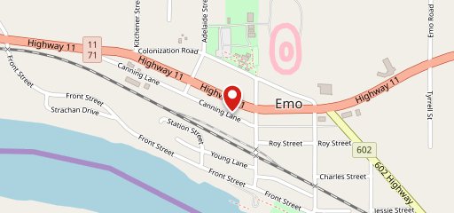 Circle D Restaurant sur la carte