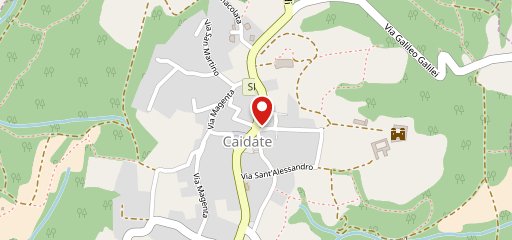 Circolo di Caidate 1912 sulla mappa