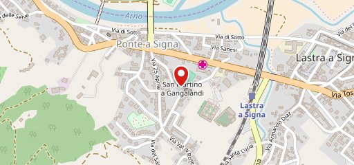 Circolo MCL Aurora di San Martino a Gangalandi sulla mappa