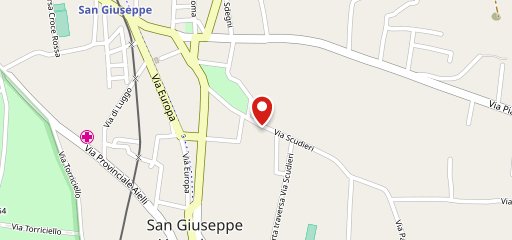 Pizzeria Scusate il ritardo sulla mappa