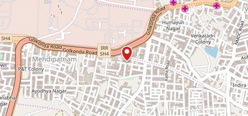 Hotel City Diamond - Mehdipatnam on map