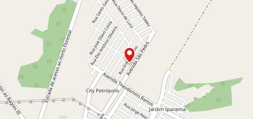 City Lanches Pizzas Churrascaria em Franca no mapa