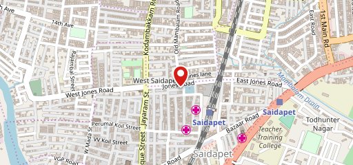 CK's Bakery Saidapet on map