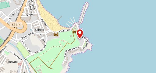 Ristorante Giardini Naxos Claire De Lune Porto Azzurro sulla mappa