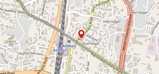 Classic pure veg Andheri East on map
