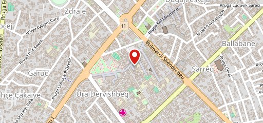 Cliché Bar & Bistro Shkoder sur la carte