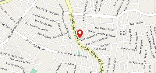 Clube Da Pizza no mapa