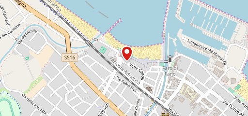 CNF restaurant Chick•n•Fries - Fano sulla mappa