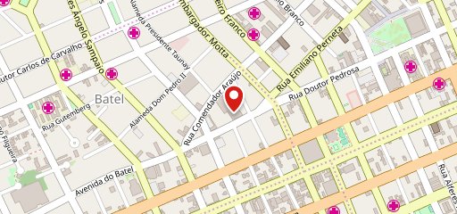 Coco Bambu Curitiba - Shopping Crystal no mapa