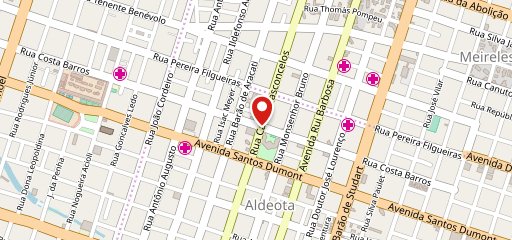 Coco Bambu Dom Pastel no mapa