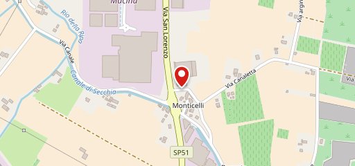 Coco verde sulla mappa