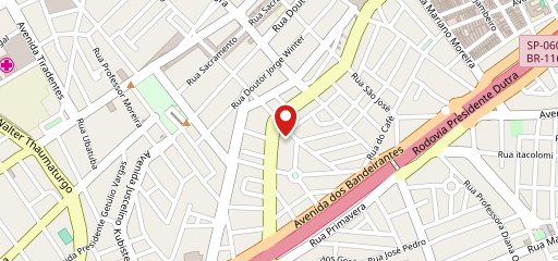 Codorna Lanches no mapa