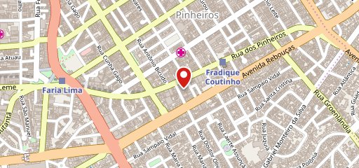 Pierê Bar e Cozinha no mapa