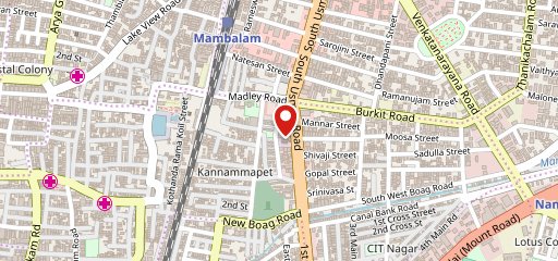 Coffee House @ Mount Road - T.Nagar branch on map
