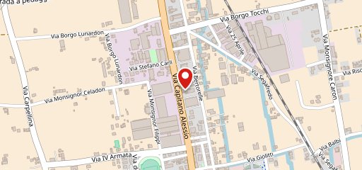 Pizzeria Come Vuoi Tu Rosà sulla mappa