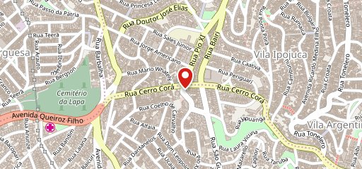 Ting Restaurante Oriental no mapa