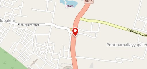 Common man's cafe on map