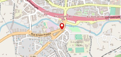 Complexe L'Aixception sur la carte