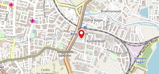 Conçu Begumpet on map