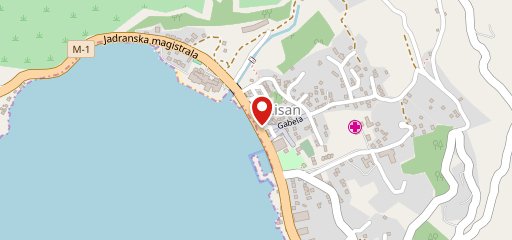 Confectionery Risan sur la carte