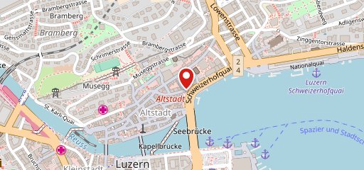 Confiseur Bachmann AG - Alpenstrasse sulla mappa