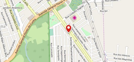 Container do Bocão no mapa