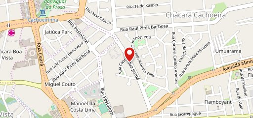 Old Fast Burger no mapa