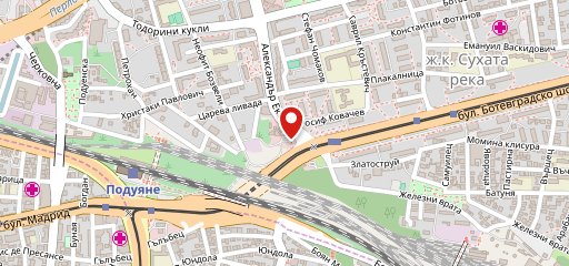 Contrast sur la carte