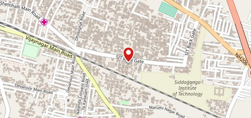 Cookfinity cafe on map