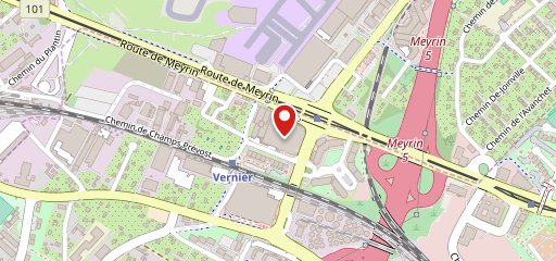 Coop Restaurant Vernier sulla mappa