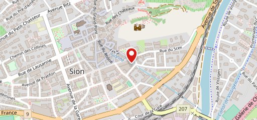 Coop Restaurant Sion sulla mappa