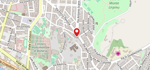 Copacabana sulla mappa