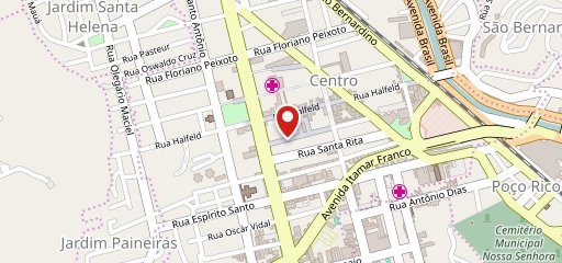 Copacabana Galeto's no mapa