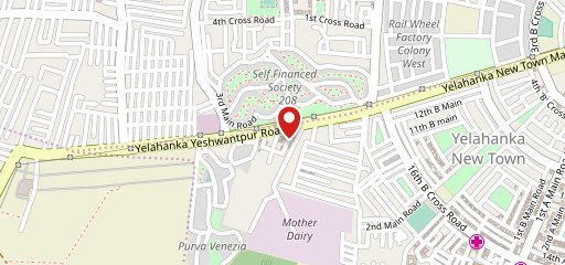 Corner House Yelahanka on map