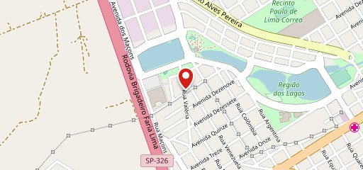 Costela Barbecue no mapa