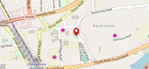 Courtallam Border Rahmath Kadai on map