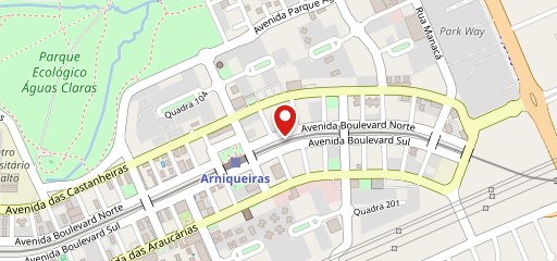 Doce Paladar Delivery Águas Claras no mapa