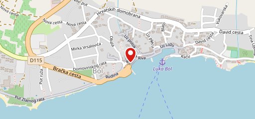 Burger N' Beer Bar Pastroc sulla mappa