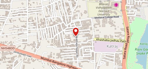 Crazy Cheesy Cafe - Bharti Vidyapeeth on map