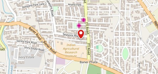 Crazy Cheesy Cafe - Baner on map