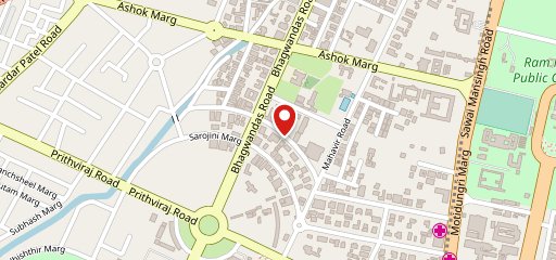 Crazy Coffee C scheme on map